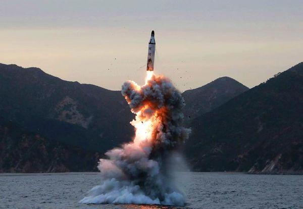 file north korea defense ballistic missile test