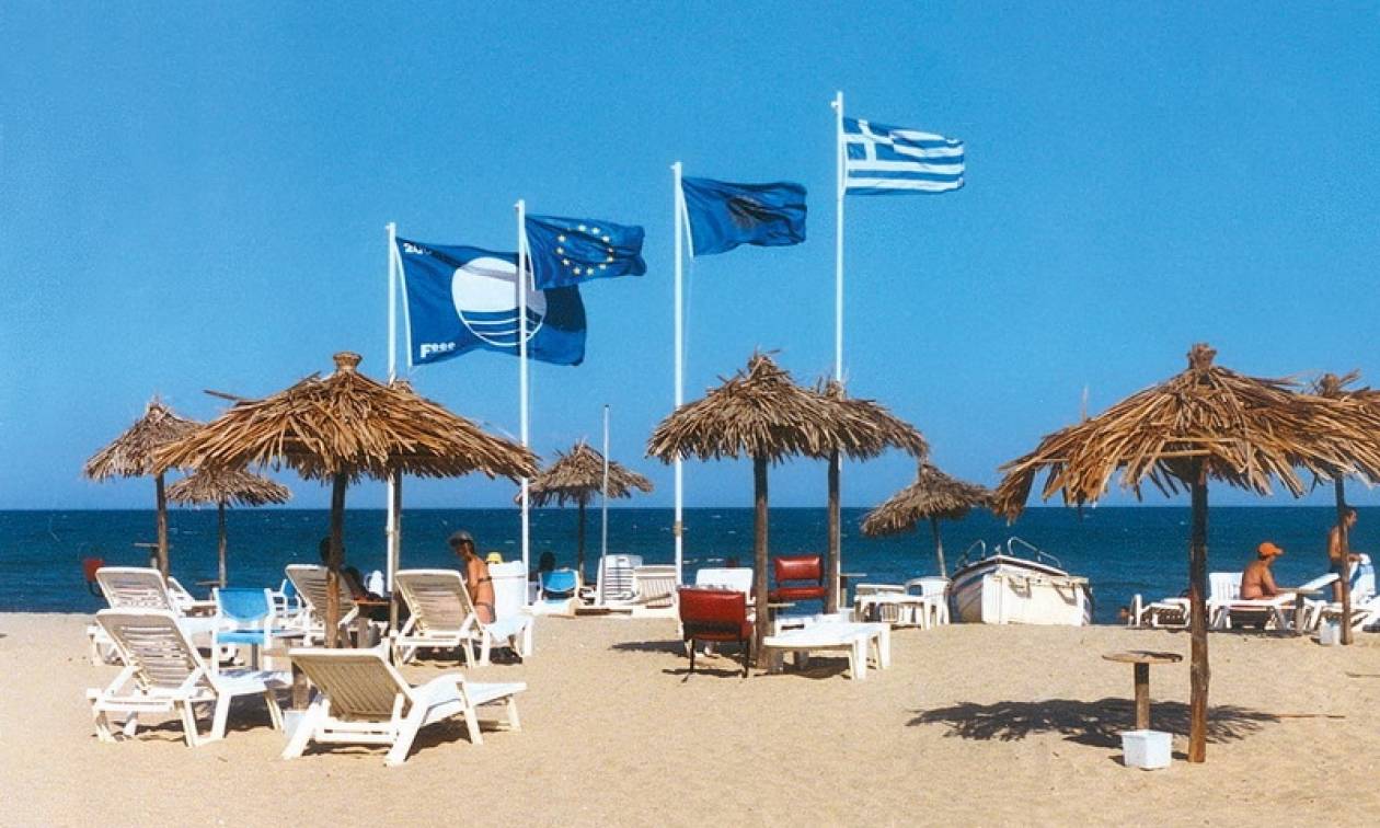 Δεύτερη στον κόσμο η Ελλάδα με 486 «Γαλάζιες Σημαίες»