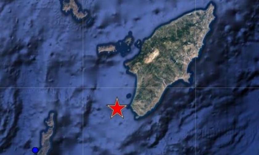 Ισχυρός σεισμός στη Χάλκη