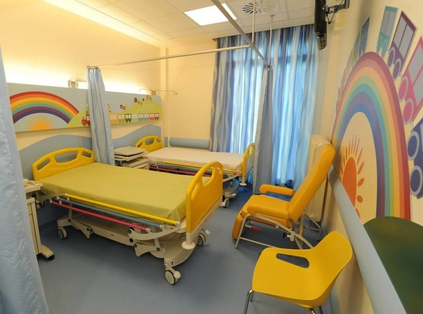 Ανακαινισμένοι χώροι των νοσοκομείων 