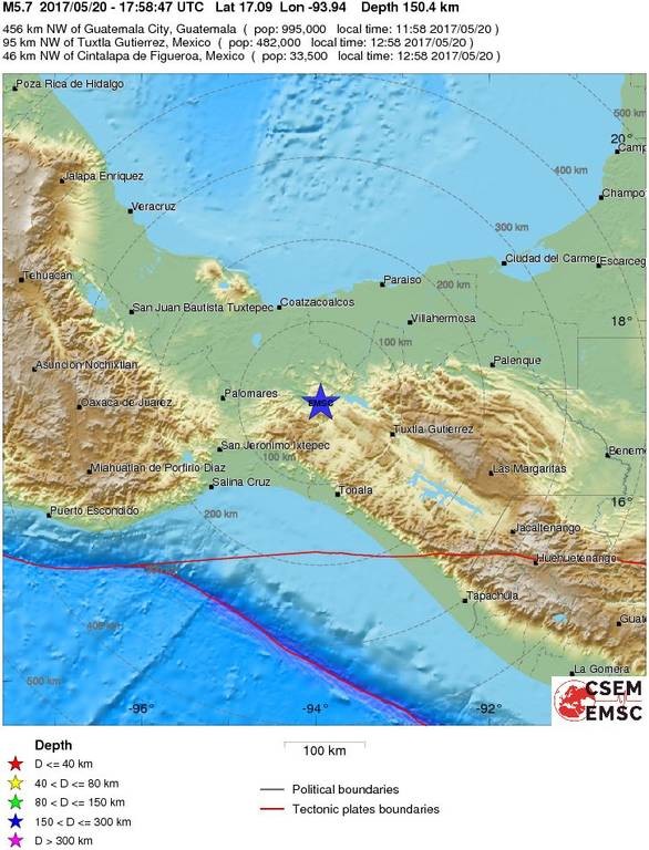 Ισχυρός σεισμός στο Μεξικό (pics)