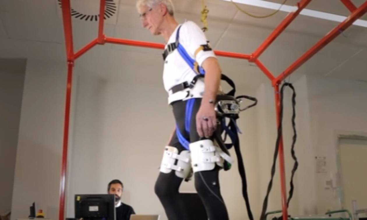 Πώς ένας φορετός ρομποτικός εξωσκελετός βοηθά τους ηλικιωμένους να μην πέφτουν!