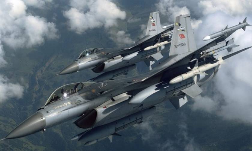 Νέα εικονική αερομαχία ελληνικών - τουρκικών μαχητικών στο Αιγαίο