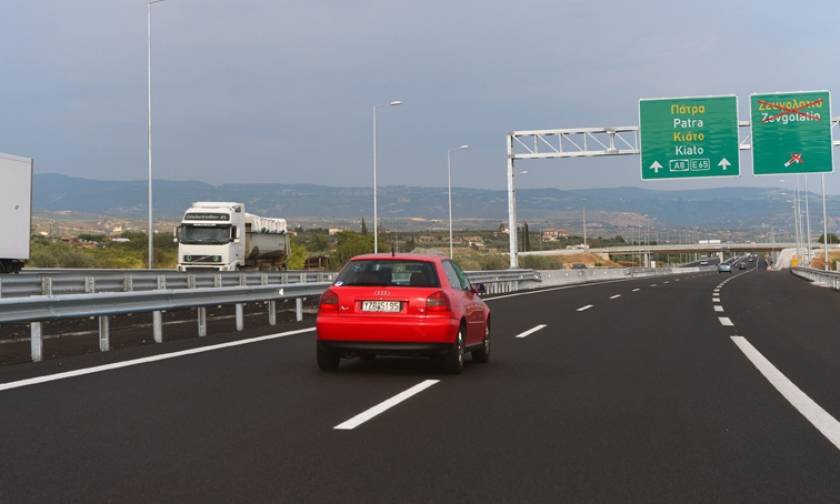 Κυκλοφοριακές ρυθμίσεις σε τμήμα του αυτοκινητοδρόμου Κορίνθου - Πατρών