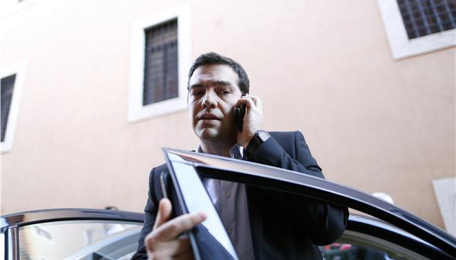 tsipras tilefono