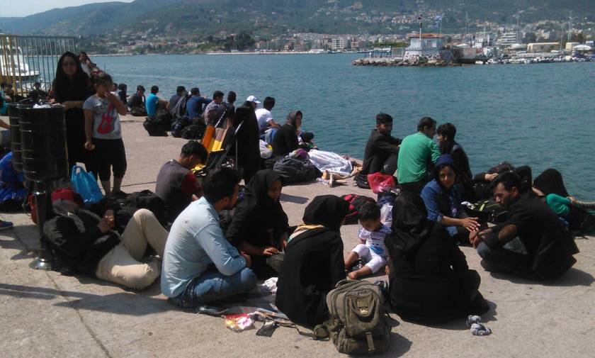 Απόβαση μεταναστών στην Ελλάδα
