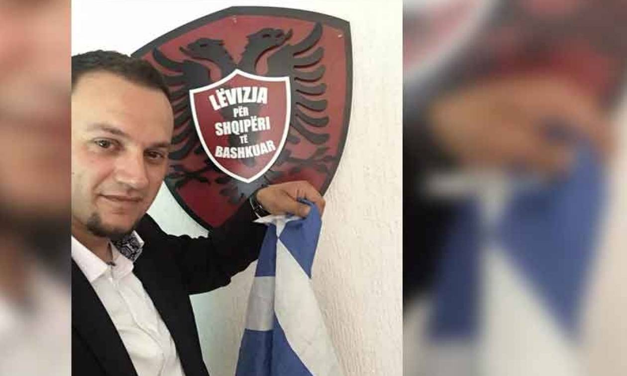Άφησαν ελεύθερο τον Αλβανό που έκαιγε ελληνικές σημαίες και αυτός άρχισε τις απειλές