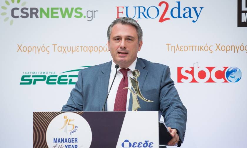 ΕΕΔΕ: Ο Ανδρέας Αθανασόπουλος Manager of the Year 2016
