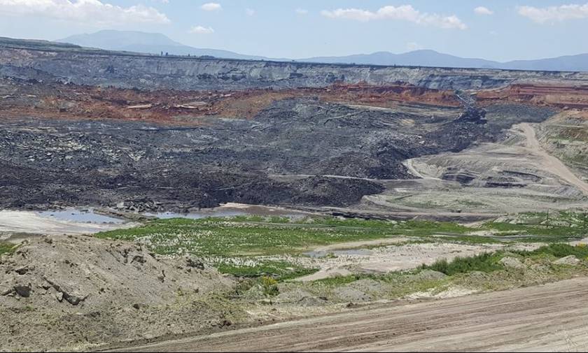 Συναγερμός στη ΔΕΗ - Αποκολλήθηκαν εδαφικές μάζες στο ορυχείο του Αμύνταιου