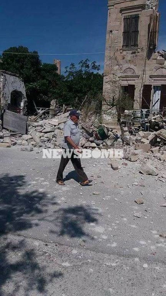 Ισχυρός Σεισμός Τώρα κοντά στη Μυτιλήνη