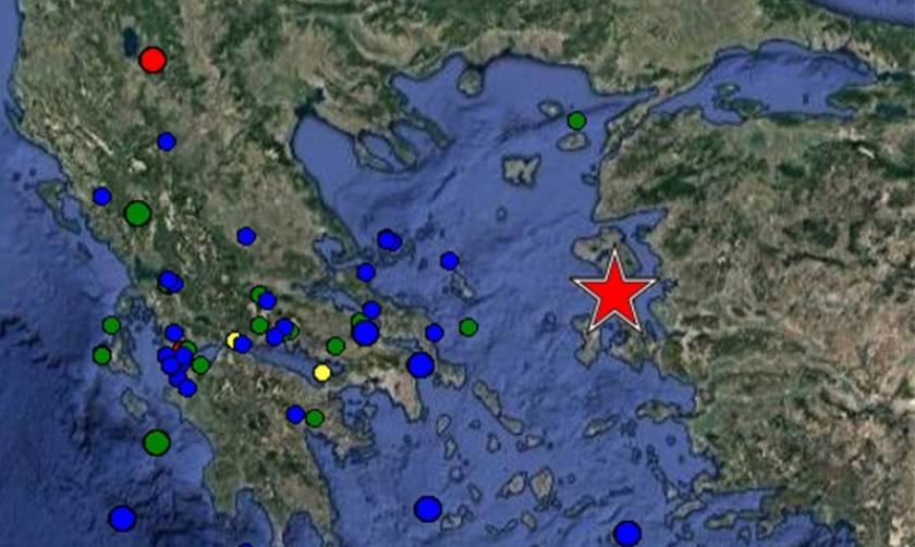 Σεισμός 6,2 τώρα μεταξύ Χίου - Μυτιλήνης: Έγινε αισθητός και στην Αθήνα