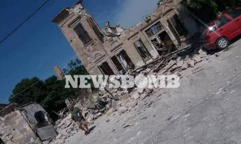 Σεισμός Μυτιλήνη: Εκκενώνονται Πλωμάρι και Βρίσα – Στο γήπεδο οι κάτοικοι