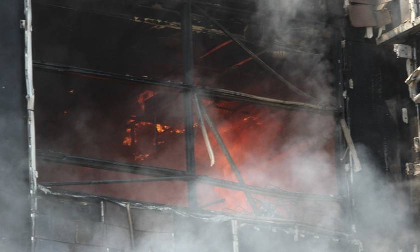 Θεσσαλονίκη: Νέα πυρκαγιά στον «Κόκκινο Πύργο»