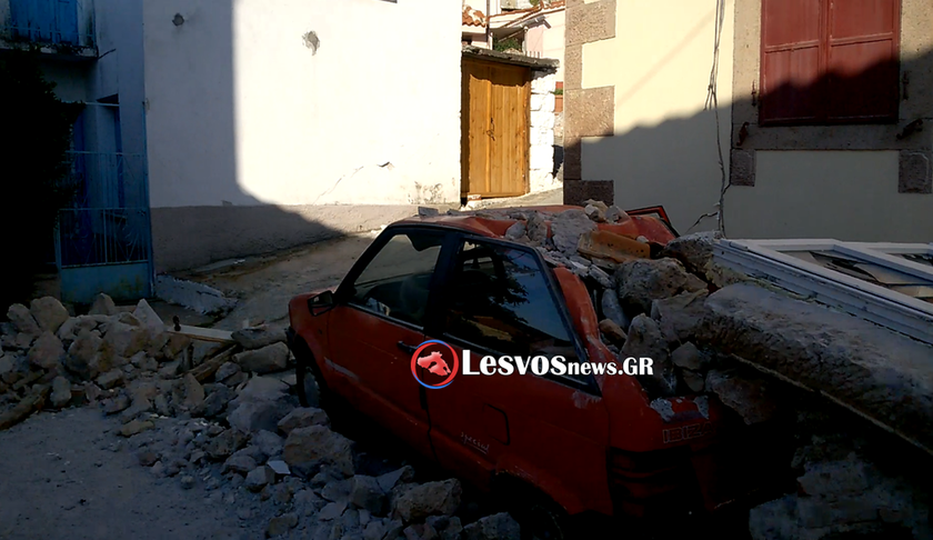Σεισμός Μυτιλήνη: Ένα χωριό - «φάντασμα» - Νέες φωτογραφίες - σοκ