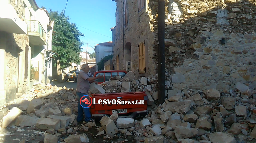 Σεισμός Μυτιλήνη: Ένα χωριό - «φάντασμα» - Νέες φωτογραφίες - σοκ