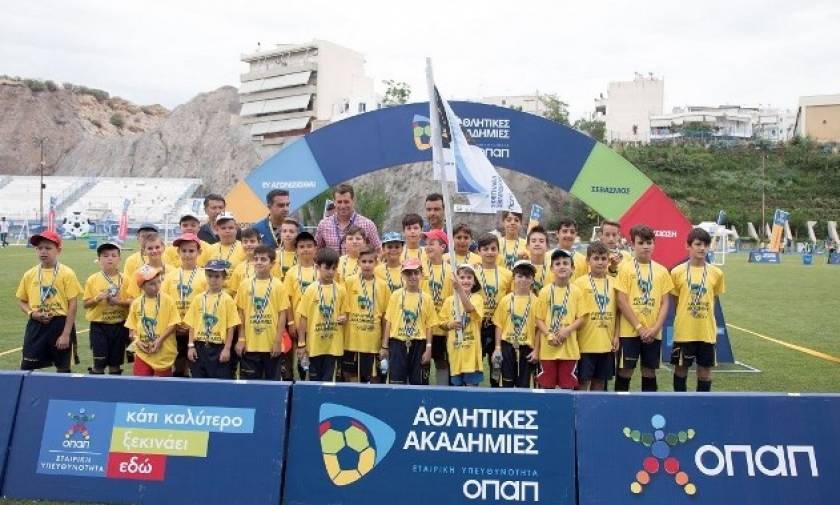 Φεστιβάλ Αθλητικών Ακαδημιών ΟΠΑΠ: Δυναμικό «παρών» από 9.000 παιδιά στις 10 γιορτές του αθλητισμού