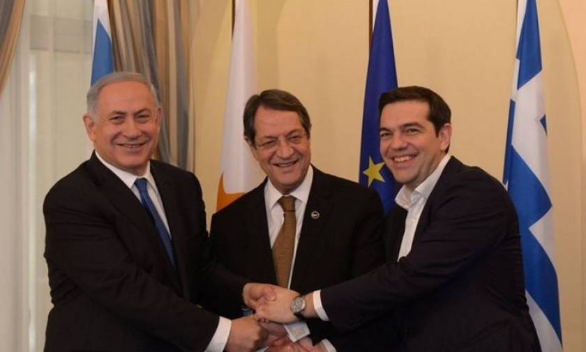 Τριμερής συνάντηση κορυφής Ελλάδας - Κύπρου - Ισραήλ
