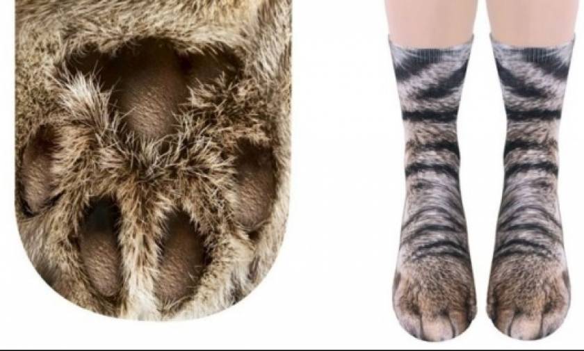 Κάλτσες σε σχήμα... ποδιών ζώων!