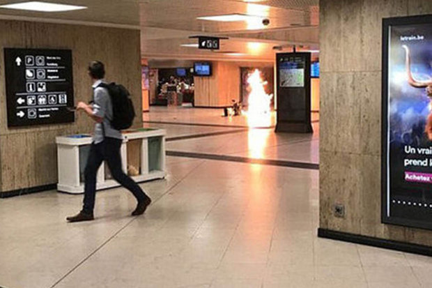 Brussels Central Station explosion 983858