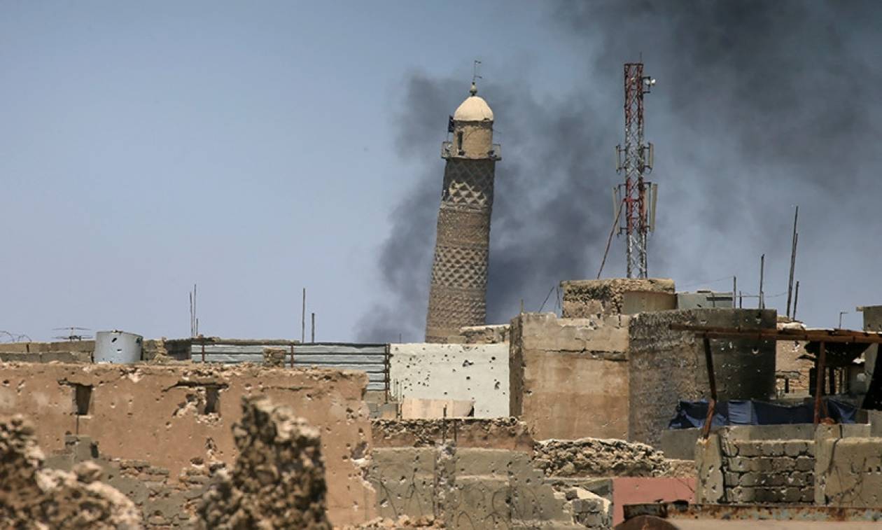 Ο διεθνής συνασπισμός διαψεύδει ότι βομβάρδισε το τέμενος αλ Νούρι στη Μοσούλη