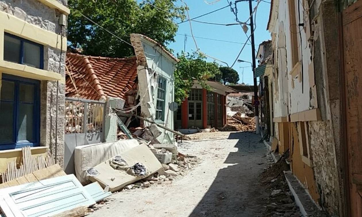 Σεισμός Μυτιλήνη: Τα 1009 έφτασαν τα μη κατοικήσιμα κτίσματα