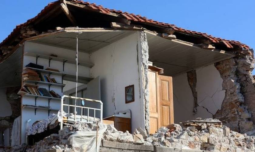 Μυτιλήνη: Στα 1061 τα μη κατοικήσιμα κτίσματα από τον φονικό σεισμό