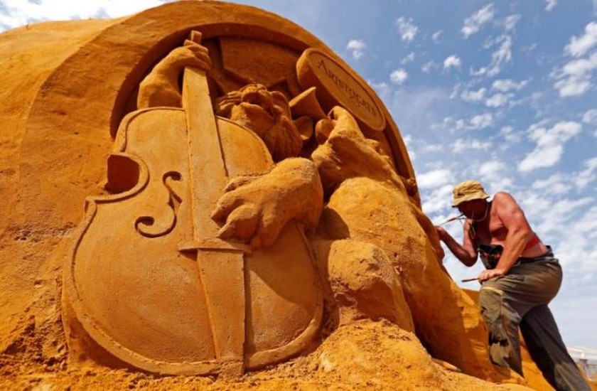 Εντωπωσιακό: Φεστιβάλ γλυπτών από άμμο στο Βέλγιο! (pics)