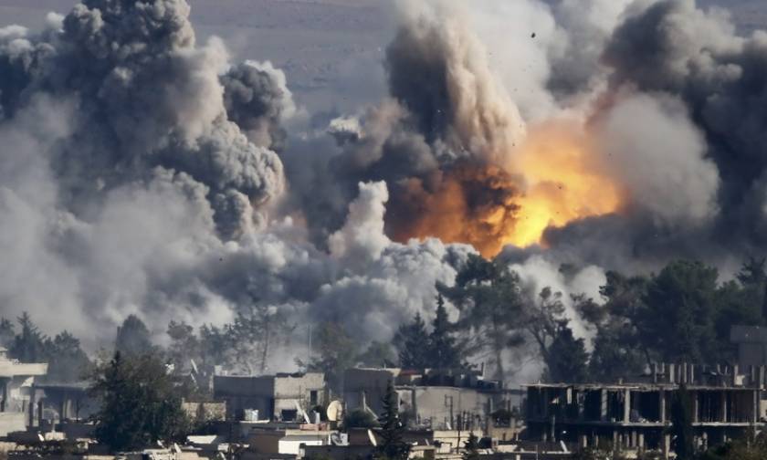 Συρία: 57 νεκροί από βομβαρδισμό του διεθνούς συνασπισμού εναντίον του Ισλαμικού Κράτους