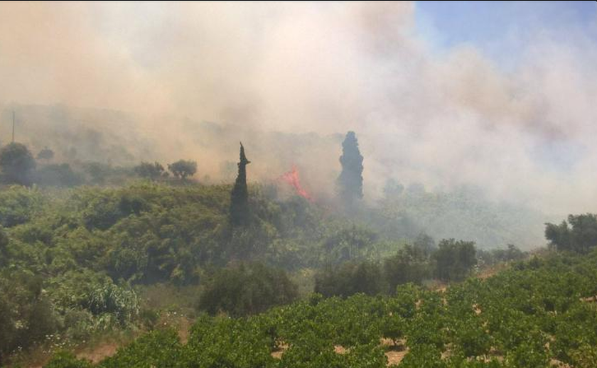 ΕΚΤΑΚΤΟ: Μεγάλη πυρκαγιά στην Κορώνη Μεσσηνίας – Στις αυλές σπιτιών οι φλόγες