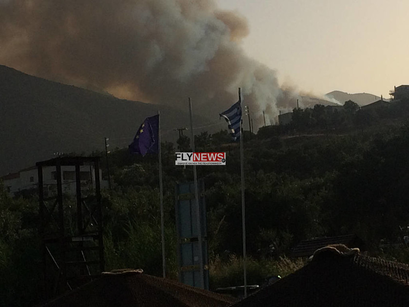 Φωτιά στη Μάνη: Μεγάλη μάχη των πυροσβεστών με τις αναζωπυρώσεις - Κάηκαν σπίτια