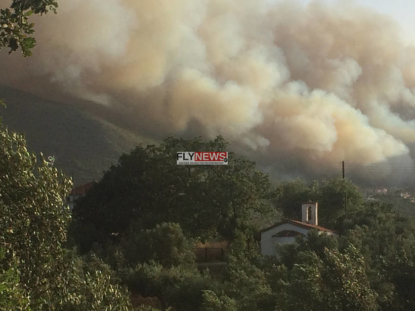 Φωτιά στη Μάνη: Μεγάλη μάχη των πυροσβεστών με τις αναζωπυρώσεις - Κάηκαν σπίτια