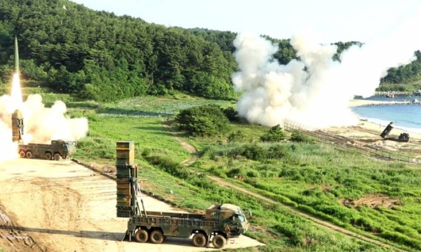ΗΠΑ και Νότια Κορέα «απάντησαν» στην εκτόξευση του ICBM από την Πιονγιάνγκ (vid)