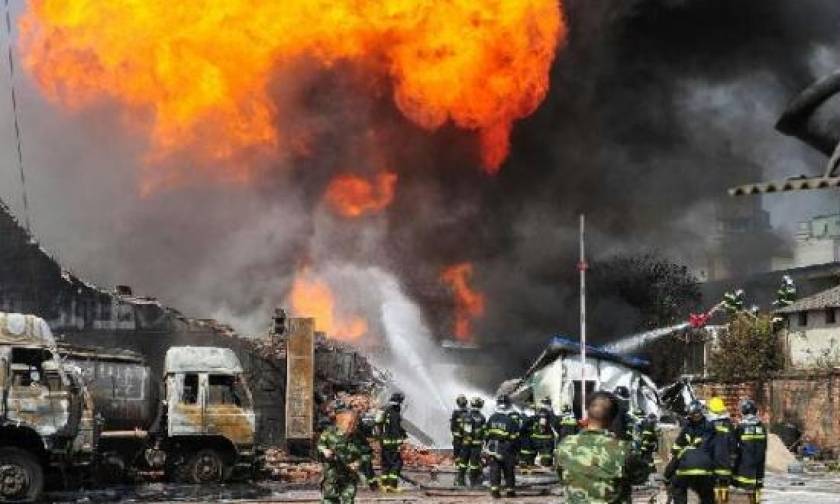 Κίνα: Πέντε νεκροί και δεκάδες τραυματίες από έκρηξη αγωγού φυσικού αερίου