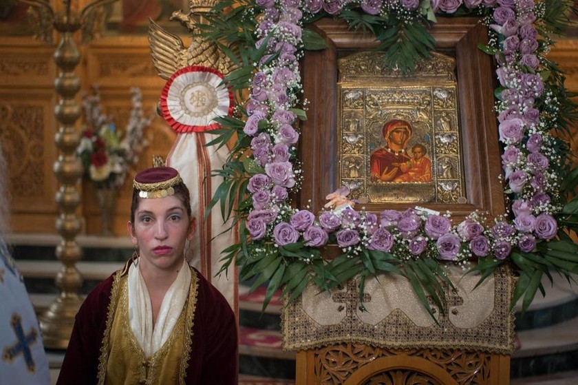 Με τιμές υποδέχτηκε η Εύξεινος Λέσχη Χαρίεσσας αντίγραφο της εικόνας της Παναγίας Σουμελά