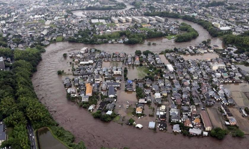 Ιαπωνία: 20 νεκροί από τις σαρωτικές πλημμύρες (vid)