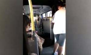 Βίντεο σοκ: Λεωφορείο – φυσαρμόνικα γεμάτο επιβάτες σπάει στη μέση εν κινήσει!