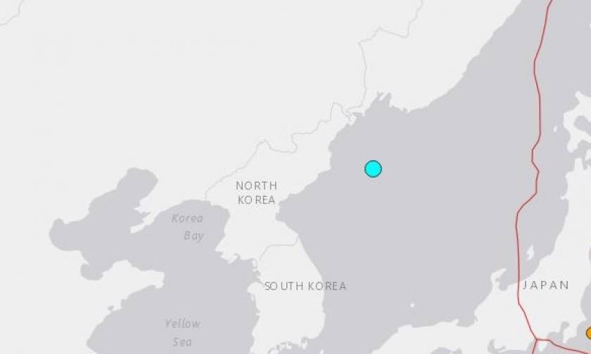 Ισχυρός σεισμός ταρακούνησε τη Βόρεια Κορέα