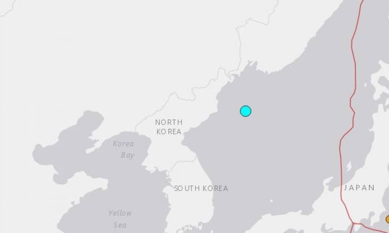 Ισχυρός σεισμός ταρακούνησε τη Βόρεια Κορέα