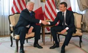 Μακρόν: Αυτός είναι ο λόγος που κάλεσα τον Τραμπ στη Γαλλία