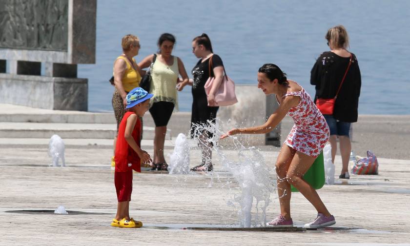 Καιρός - καύσωνας: Σε αυτές τις πόλεις της Ελλάδας το θερμόμετρο έδειξε 40 βαθμούς