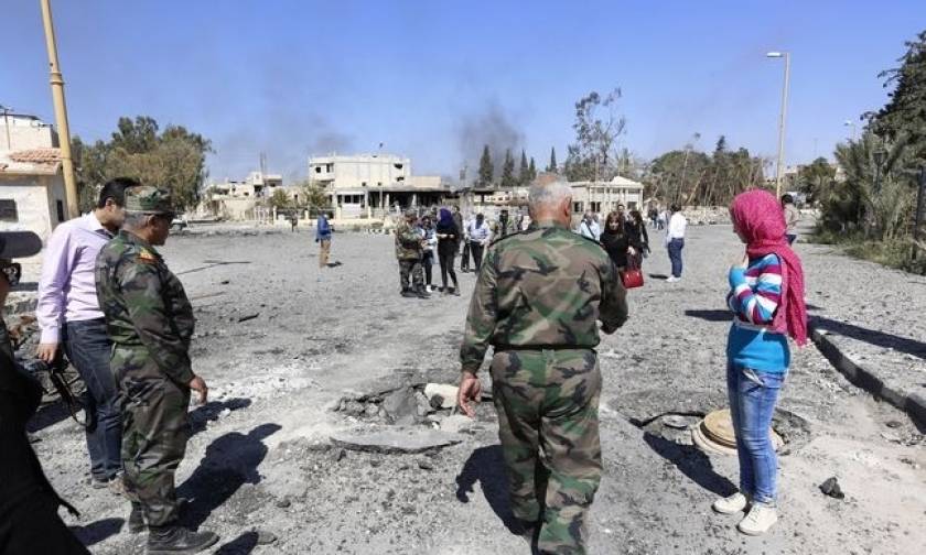 Ισχυρή έκρηξη με άγνωστο αριθμό θυμάτων στη Συρία