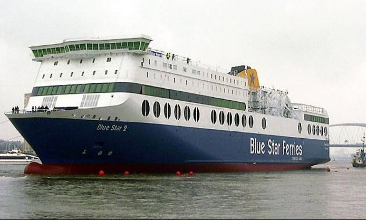 Χαμός στο λιμάνι της Μυκόνου: Επεισοδιακός απόπλους για το Blue Star 2