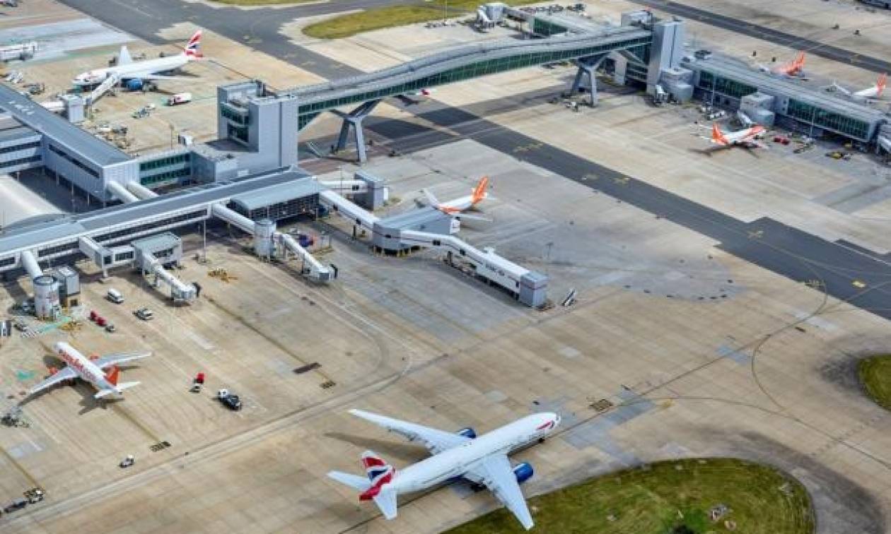 Χάος στη Βρετανία: Έκλεισε για λίγη ώρα το αεροδρόμιο του Γκάτγουικ