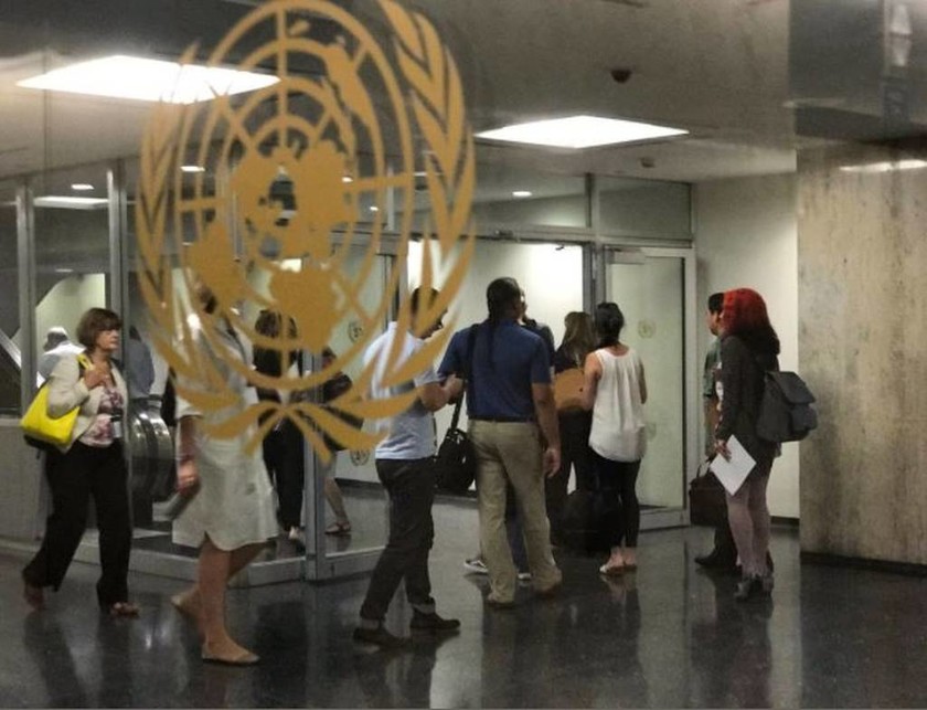 Εκκενώθηκε κτήριο του ΟΗΕ στη Νέα Υόρκη (pics)