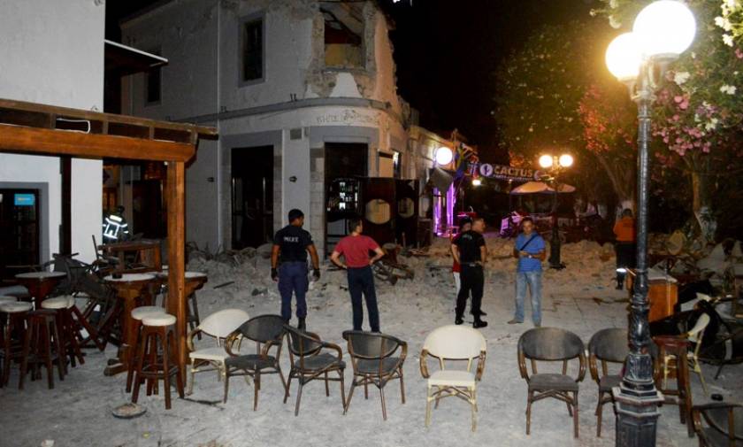 Σεισμός στην Κω: Αυτό είναι το μπαρ του θανάτου (pics+vid)