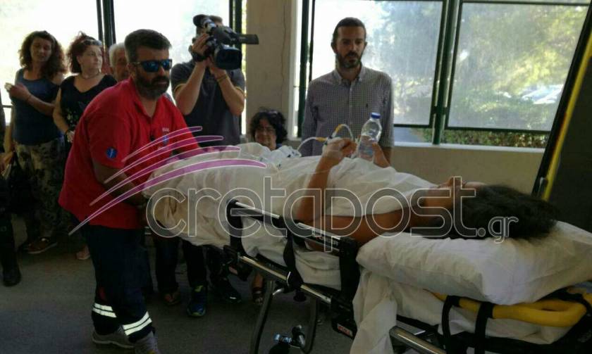 Ξέσπασε η τραυματίας που διακομίστηκε στην Κρήτη: «Να πάνε να πνιγούν οι πολιτικοί» (vid)
