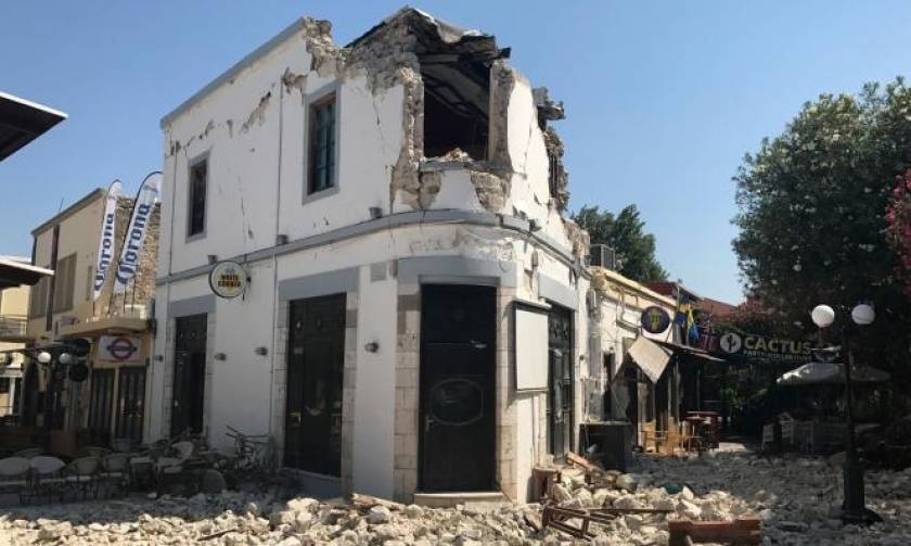 Σεισμός Κως: Σαρανταπέντε κτήρια μέχρι στιγμής κρίθηκαν μη κατοικήσιμα