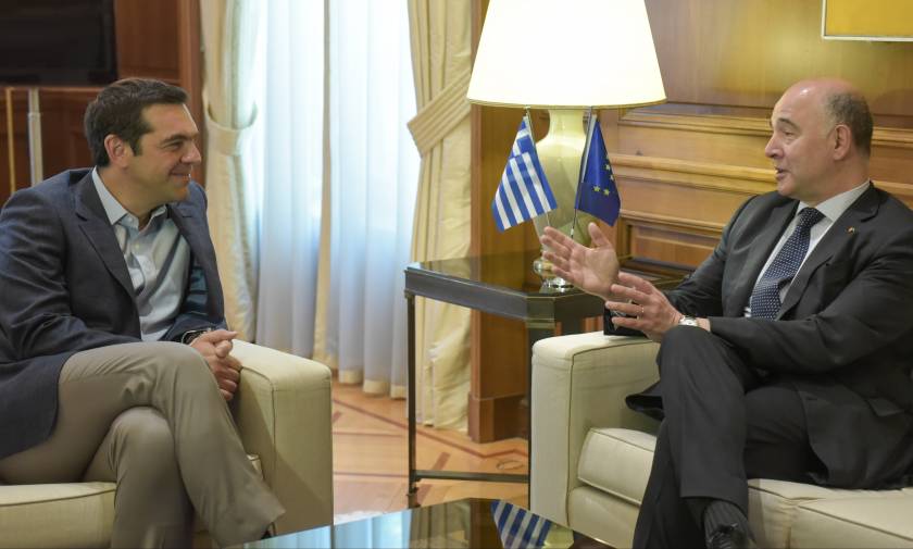 Tsipras meets Moscovici: Now is the time to plan the conclusion of the programme in August 2018