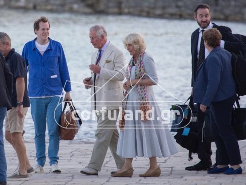 Στην Κέρκυρα για διακοπές ο Πρίγκιπας Κάρολος και η Καμίλα (photos)