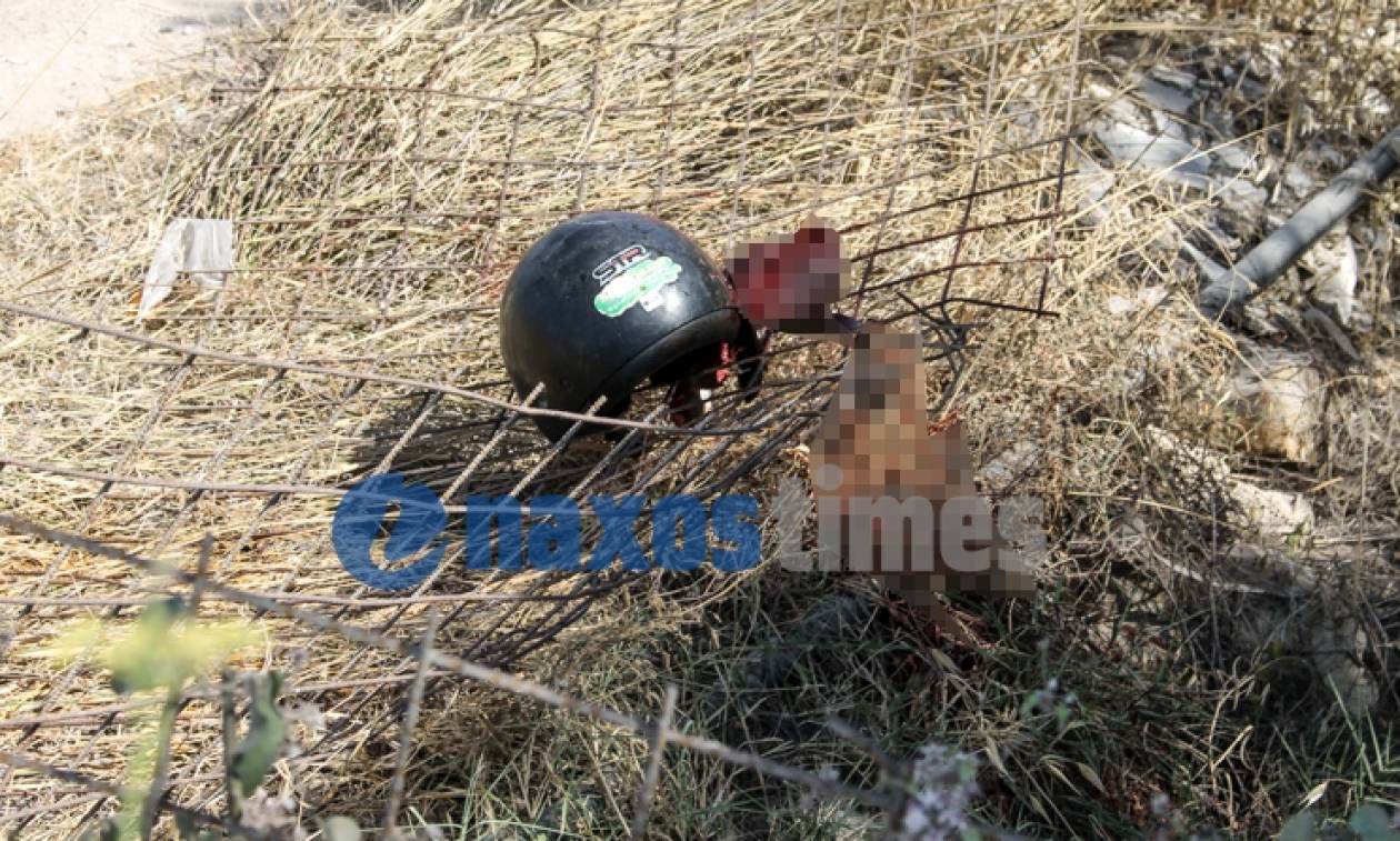 Νάξος: Φρικτός θάνατος 20χρονου τουρίστα σε τροχαίο με γουρούνα (photos)